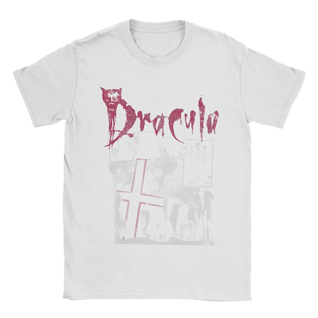 Bram Stokers Dracula T Shirts for Unisex Women Pure Cotton Funny TShirts Crewneck Tee Shirt Short Sleeve Clothing Birthday Gift