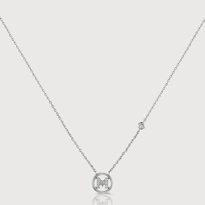 METROCITY JEWELRY Tuberare Silver Necklace A201SN9101WPA