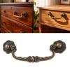 Antique Encouraged Bronze Drawer Pulls 86mm Hole Spacing Comfortable Handle Simple Installation for Home Furniture