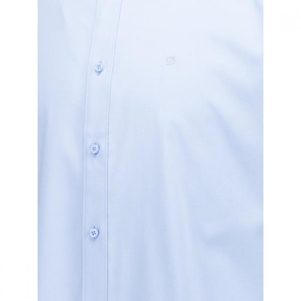 S.T. Dupont Comfortable Stretch Long Sleeve Shirt Se5fm11ls162sbu