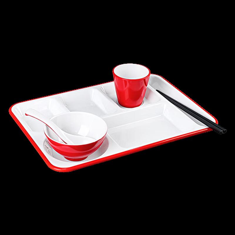 Melamine Divided Cafeteria Tray