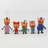 Premium Quality Russian Anime Three Kittens Happy Cats Action Figure Mini Toy Dolls