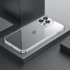 Capa magnética para iPhone 11 12 13 14 Pro Max Capa traseira Magsafe transparente para iPhone 13 Pro Max 12 Capa Moldura de metal Protetor de telefone Lente de vidro