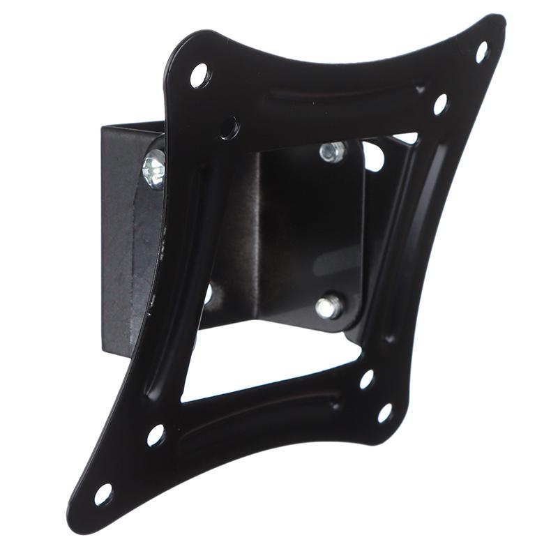 1Set 14-27Inch Tv Mounts Lcd Led Monitor Wall Mount Bracket Fixed Flat Panel Tv Frame Support 15 Degrees Tilt Angle W/Screw