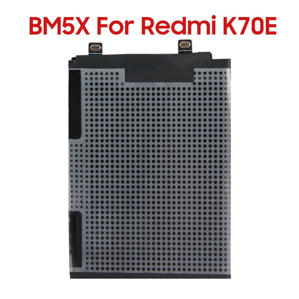 NEUER Ersatzakku BM5W für Xiaomi Redmi K70 Redmi K70 Pro BM5X für Xiaomi Redmi K70E BP53 für Xiaomi Redmi K70 Ultra