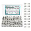 200 Pieces 5x20mm 10 Value Glass Tube Fuse 0.5A/1A/2A/3A/5A/6A/8A/10A/15A/20A