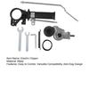 1/2Pcs Electric Clipper Sheet Metal Cutter Attachment Easy Control Cuts Quick Installation Anti-Clog Controlled Cutting Drill Tool