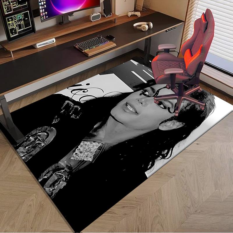 Michael muisc Carpet, Chair Rug,Rug for Office Bedroom living rooms, Doormat decor Fan Gift Christmas Gift