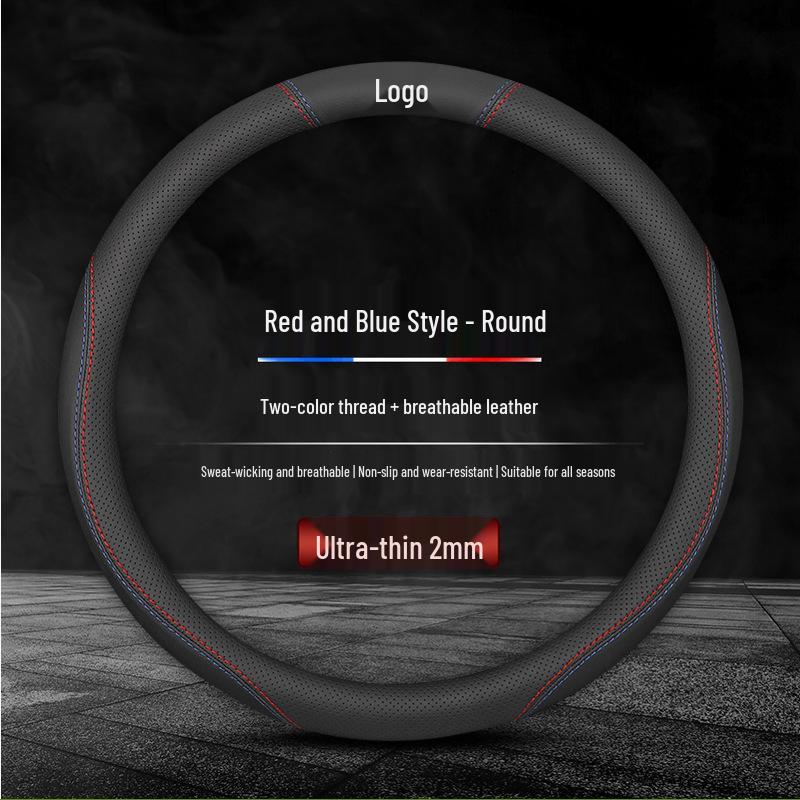 Universal Breathable Steering Wheel Cover for 24 Nio Models: ES6, ET5T, EC6, ET5, ES8, ET7 - Suitable for All Seasons
