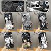 Horror Manga Style Phone Case For iPhone 16 Pro Max 15 13 12 11 14 Pro Max Plus 12 13 Mini XR 16e Funda Cover