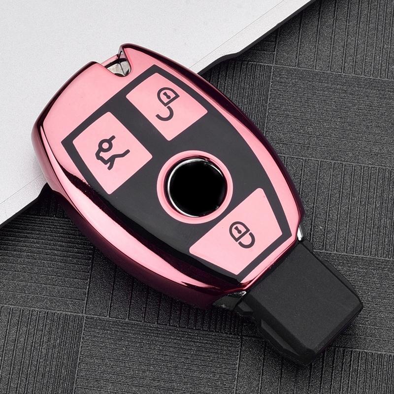 Promotion TPU Car Key Case Full Cover for Mercedes Benz A B C E S Class W204 W205 W212 W213 W176 GLC CLA AMG W177 Accessories