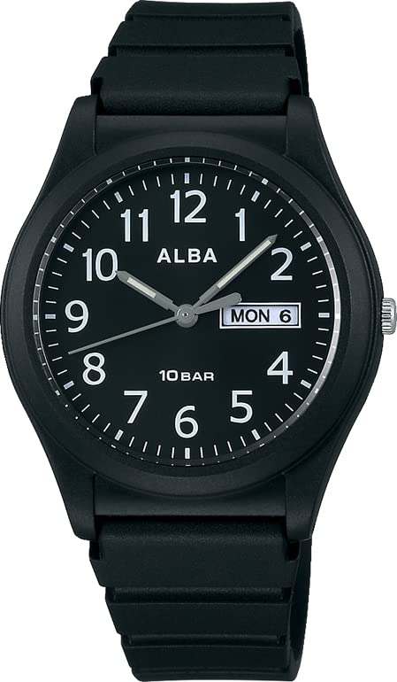 Seiko Watch Alba Sports Quartz AQPJ411 Black Watch Men's