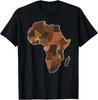 Africa Complexions Map Novelty Melanin Africa Map T-Shirt
