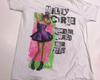 Miley Cyrus Wonder World Tour Cotone Pesante Bianco Taglia Unica Unisex Maglietta BT291 T-Shirt Unisex