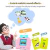 Talking Flash Cards Learning Toys for Toddlers 0-3 Years with Sound Effect English Reading Early