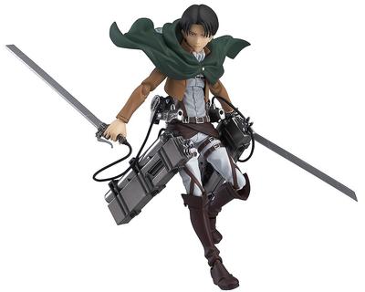 Figma Attack On Titan Levi ABS PVC Painted Movable (non-scale & Figure)