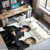Sherlock Holmes Printed Carpet,Rug,for Office Chair Living Room Bedroom Kitchen Room Decor Gifts.