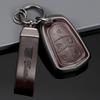 Genuine Leather Key Case for Cadillac XT5, CT5, XTS Key Fob - Unisex Design with Buckle