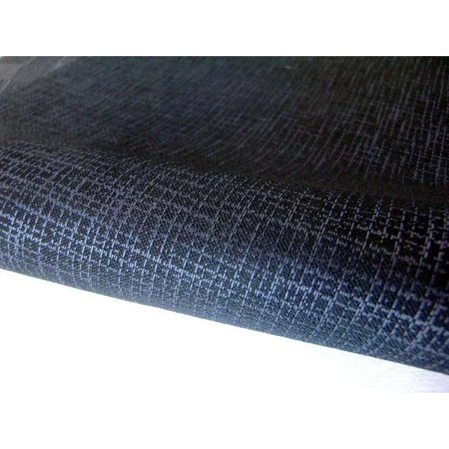 Used [New] Nishijin-ori 9-inch Nagoya Obi, Black with Red Dots, Modern, Checkered Pattern, for Outings and Parties, Silk, Unused, Unsewn, Obi, Black,
