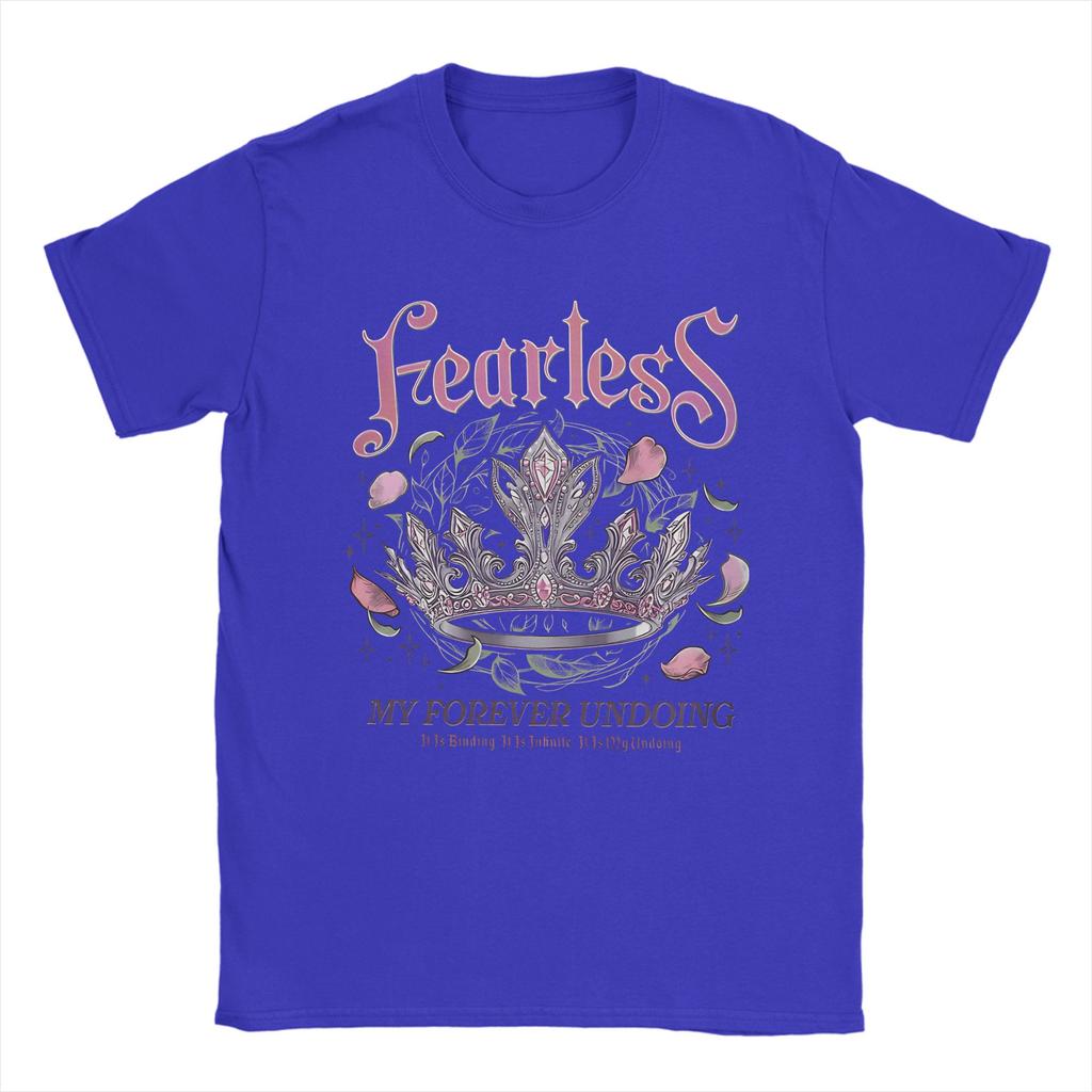 Bookish Romance Fantasy T Shirts Mens Pure Cotton Crazy TShirts Crewneck Kai Azer Tee Shirt Short Sleeve Clothes 4XL 5XL 6XL