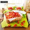 Summer Fruit Queen Bedding Set Duvet Cover Set Bedding Digital Printing King Size Duvet Cover Set Bedding Sets