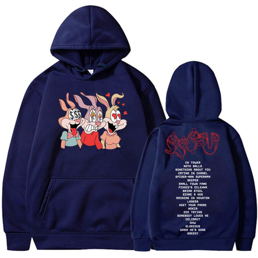 Hip Hop Fashion Hoodie Rapper PARTYNEXTDOOR & Drake Some Sexy Songs 4 U SSS4U Hoody Oversized Casual Fleece Pullovers Streetwear