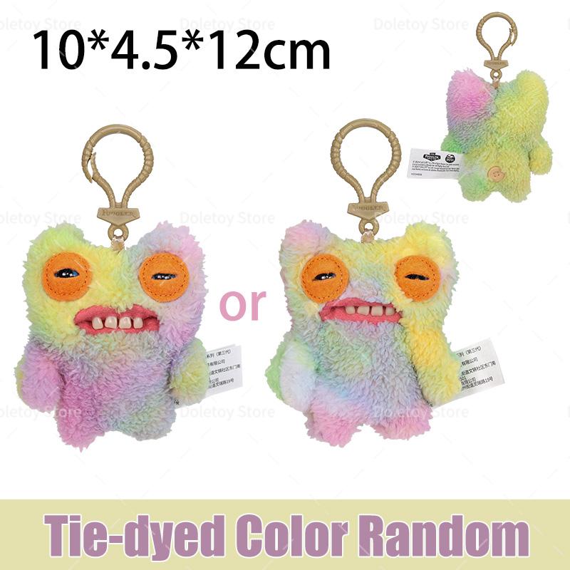 Original Fuggler Plush Keyrings Humorous Ugly Monster Lord Extended Ears Captain Cardiac Plush Collectible Backpack Pendant