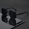 Heren Dubbele Brug Vintage Metalen Bril voor Business Casual Mode Diverse Gelegenheden Klassieke Elegante Stijl