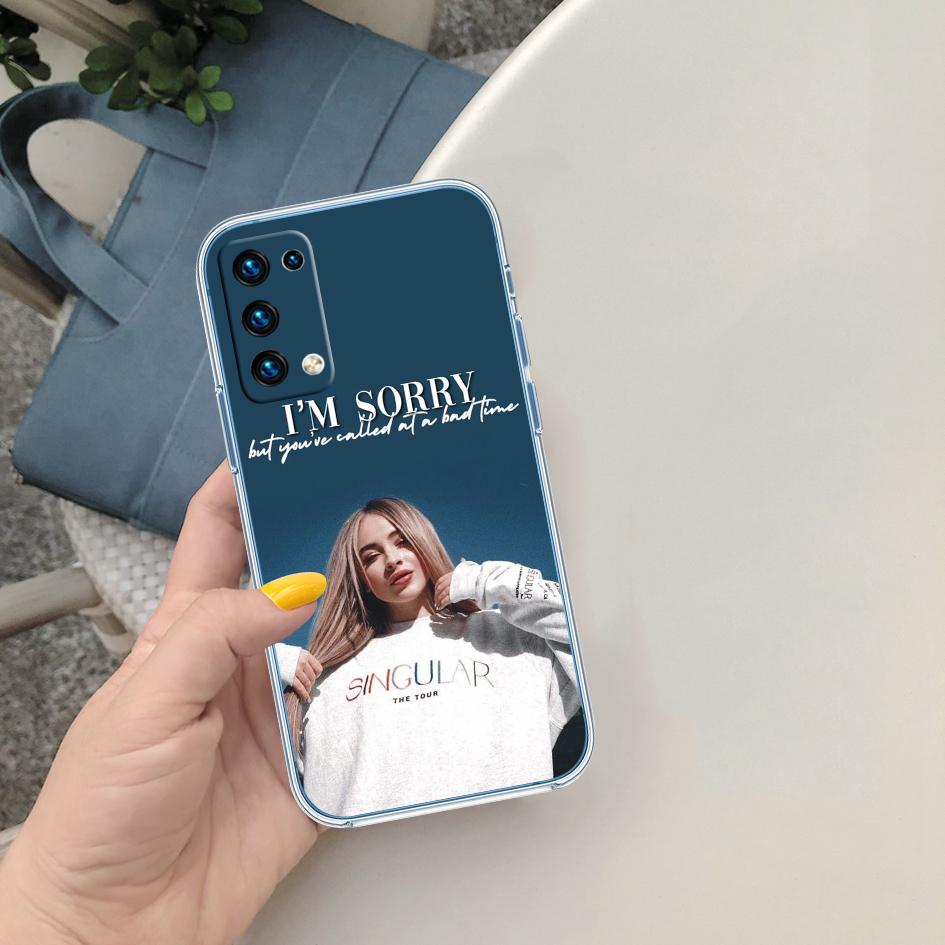 LO86 Sabrina Carpenter Soft Shell Transparent Phone Case for Samsung Galaxy A04 A04S A14 A23 A34 A54 M23 M33 M52 M53