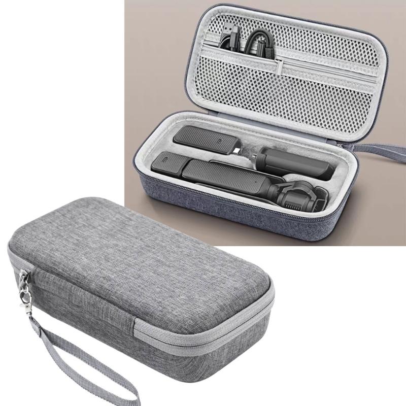 Waterproof Shockproof EVA Protective Case For Pocket 3 Action Camera Accessories Travel Storage Bag With Hanging Strap