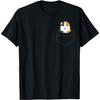 Marsvinsägare Söt Ficka Marsvin T-shirt