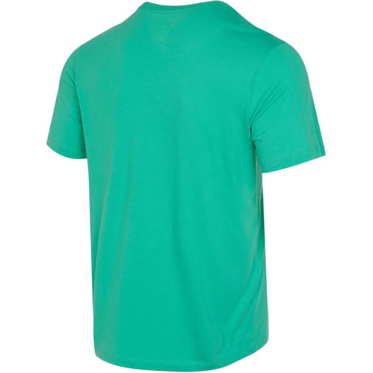 Nike American Retro Logo Badge Print Crew Neck Short Sleeve T-Shirt Men Tops Green AR4999-363