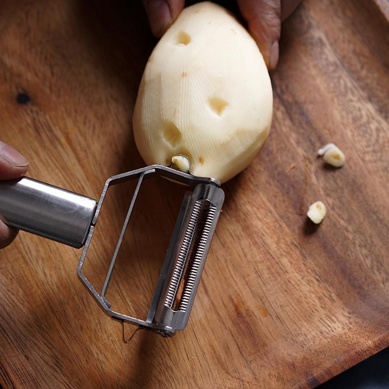 Peeler Stainless Steel Multi-function Slicer Vegetable Fruit Potato Grater Portable Sharp Kitchen Accessories Tools