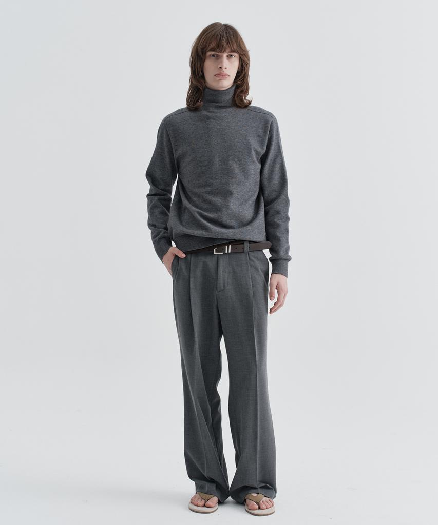 EZIO Seamless Turtle Knit_Charcoal