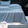 Washed Ice Silk Bed Sheet Summer Cooling Home Bedroom Student Dorm Machine Washable Set