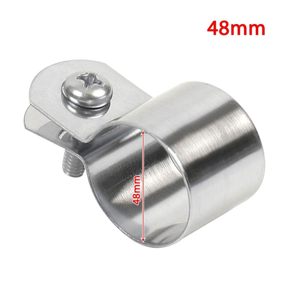 1Pcs with Screws Nuts Grounding Clip Fastening Hardware Pipe Buckle Durable Hose Clamp