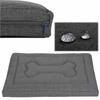 Dog Bed, Dog Mattress, Welsti Dark Gray XL 130X90