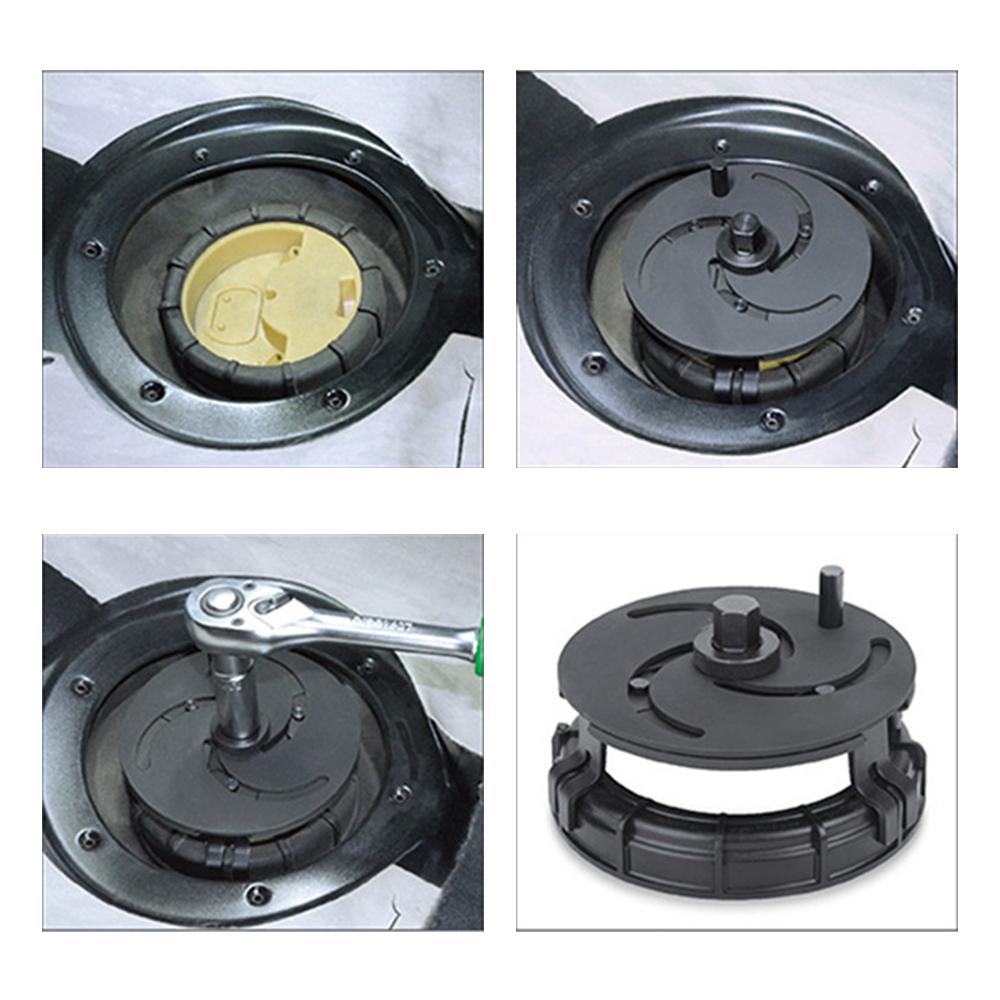 Car Repair Tools 3 Jaws Removal Tool Universal Adjustable Car Fuel Tank Lid Wrench Remove Oil Cover Pump Cap Spanner