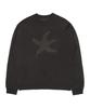 THE COLDEST MOMENT Tcm Starfish Logo Knit (Charcoal)