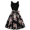 BITCED Fashion Summer Spring Sleeveless O-Neck Casual Dresses