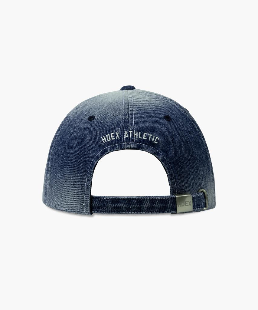HDEX 916 Denim Washed Ball Cap (Blue)