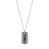 Emporio Armani Stainless Steel Pendant or Chain Necklace for One Stainless No Gemstones Men, Size, Steel,