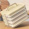 Multi-layer Frozen Dumpling Storage Box Large Capacity Food Storage Container for Home