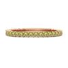 Peridot Eternity Band Ring -925 Sterling Silver Rose Gold Vermeil