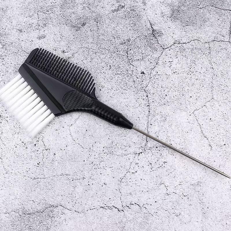 Professional Hair Dye Brush Dual-Sided Design 1PC Non-slip Handle Even Color Application for Home Salon Hairdressers