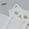 Novelty Cat Bookmark 3D Printed Bookmark, Stable Clamping Book Clip, Not Easy to Non-slip Fall Off Non-Scratch Practical Reading Mark for Accessory