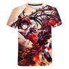 Date a Live Anime T-Shirts Sexy Girls 3D Print O-neck Streetwear Women Overszied T Shirt Harajuku Tees Tops Women Clothing