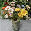 Artificial Silk Daisy Bouquet For Wedding Aisle And Outdoor Decoration