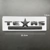 3D ABS Black Chrome Car Letters For Jeep Renegade Wrangler Patriot Texas Edition Logo Emblem Badge Trunk Sticker Accessories Re1