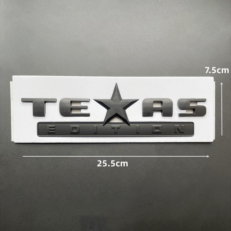 3D ABS Black Chrome Car Letters For Jeep Renegade Wrangler Patriot Texas Edition Logo Emblem Badge Trunk Sticker Accessories Re1